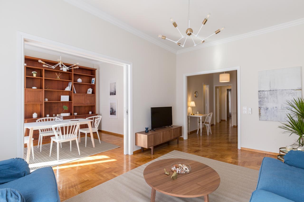 Chic Flat In The Heart Of Athens By Upstreet Apartment Bagian luar foto